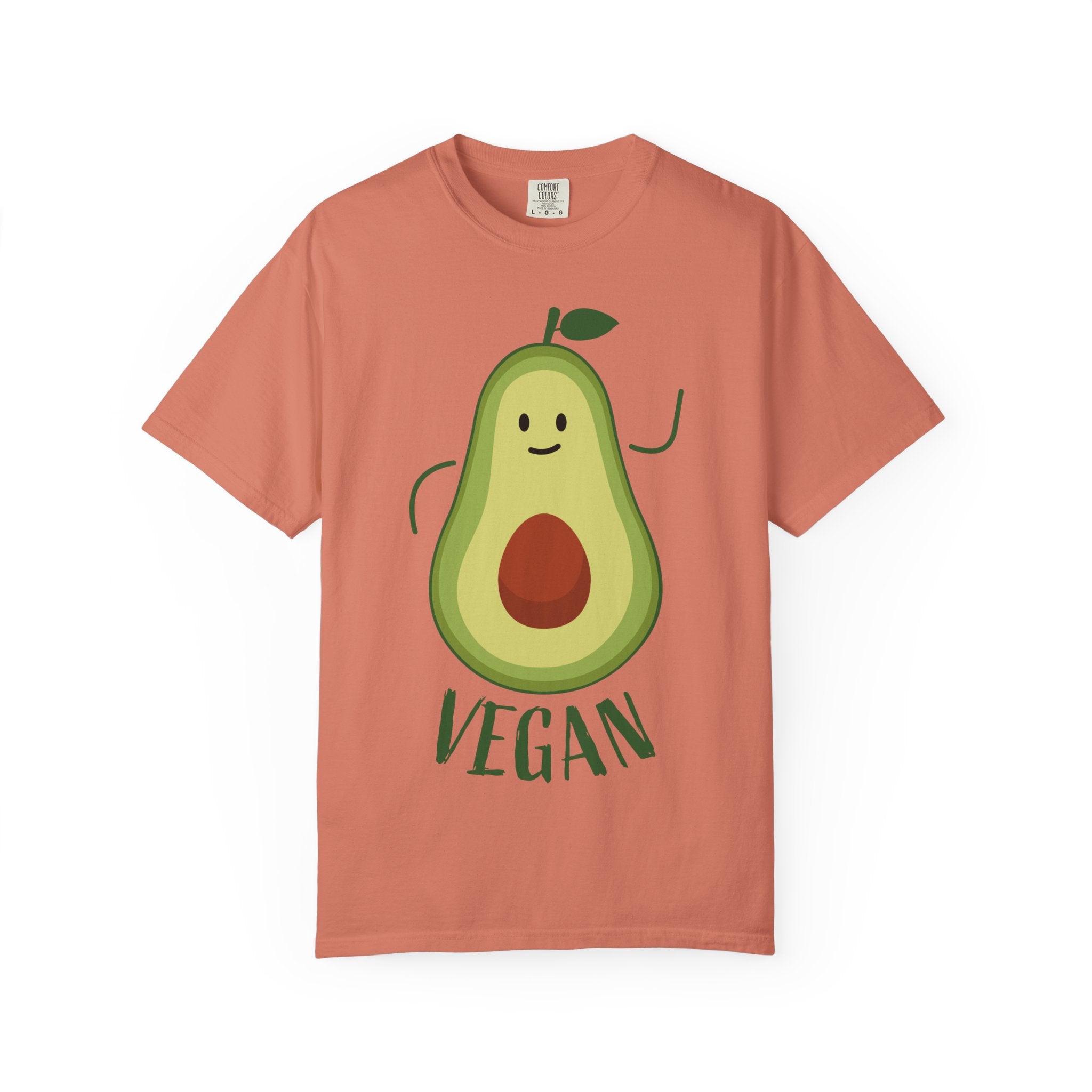 Avocado Anime Unisex T‑Shirt – Vegan Cotton, Relaxed Fit