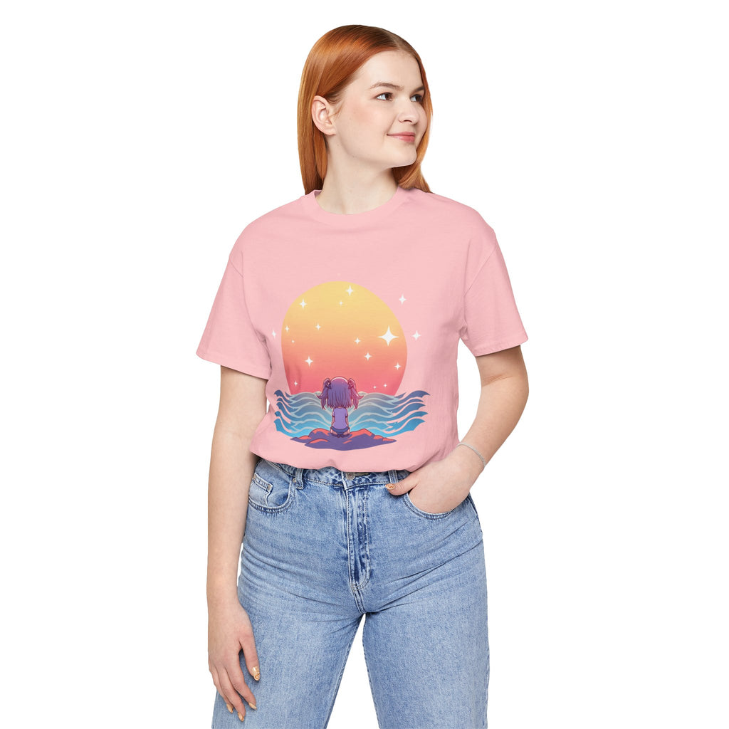 Moonie “Ocean Sun” Anime Tee