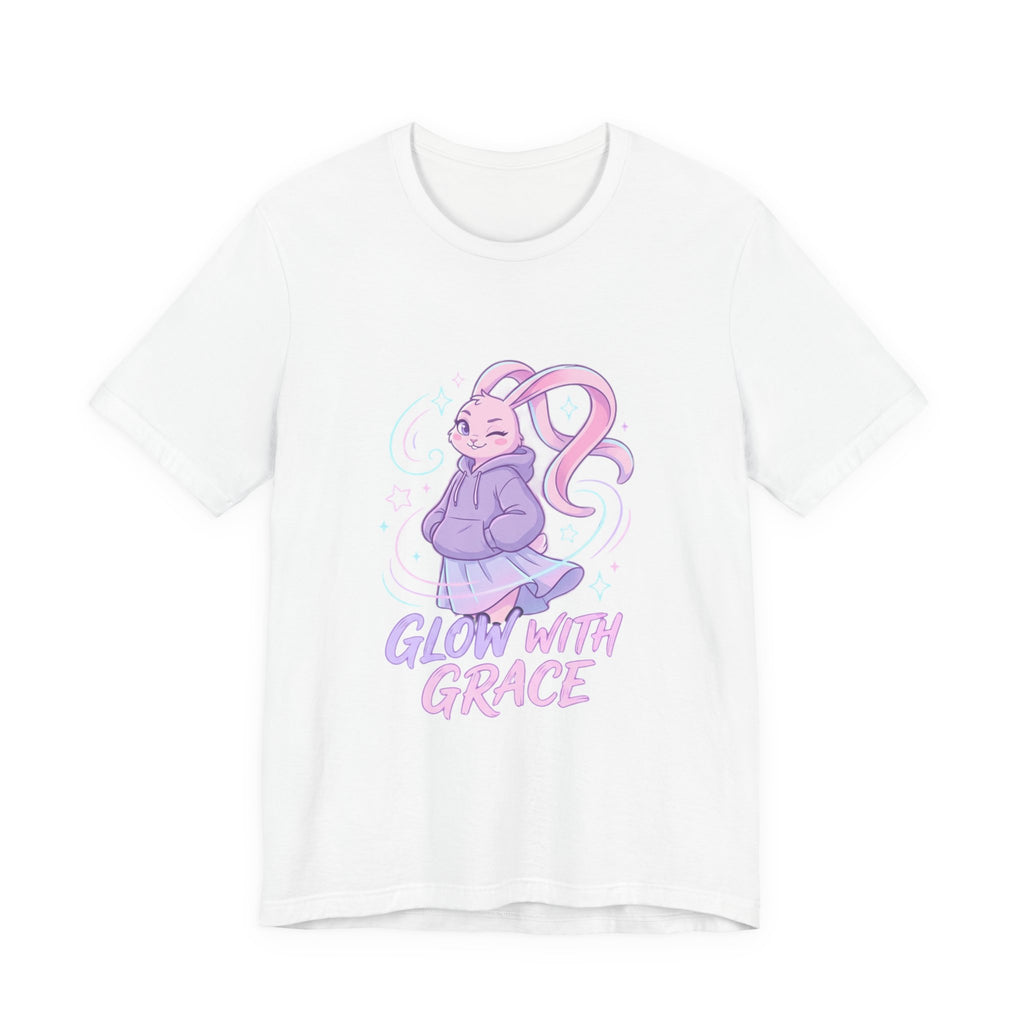 Glow With Grace Bunny Women’s Tee – Radiant Edition