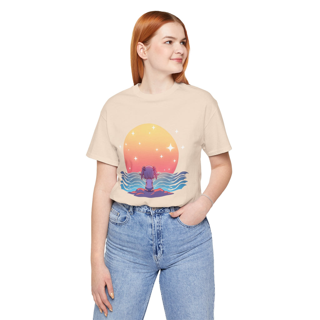 Moonie “Ocean Sun” Anime Tee
