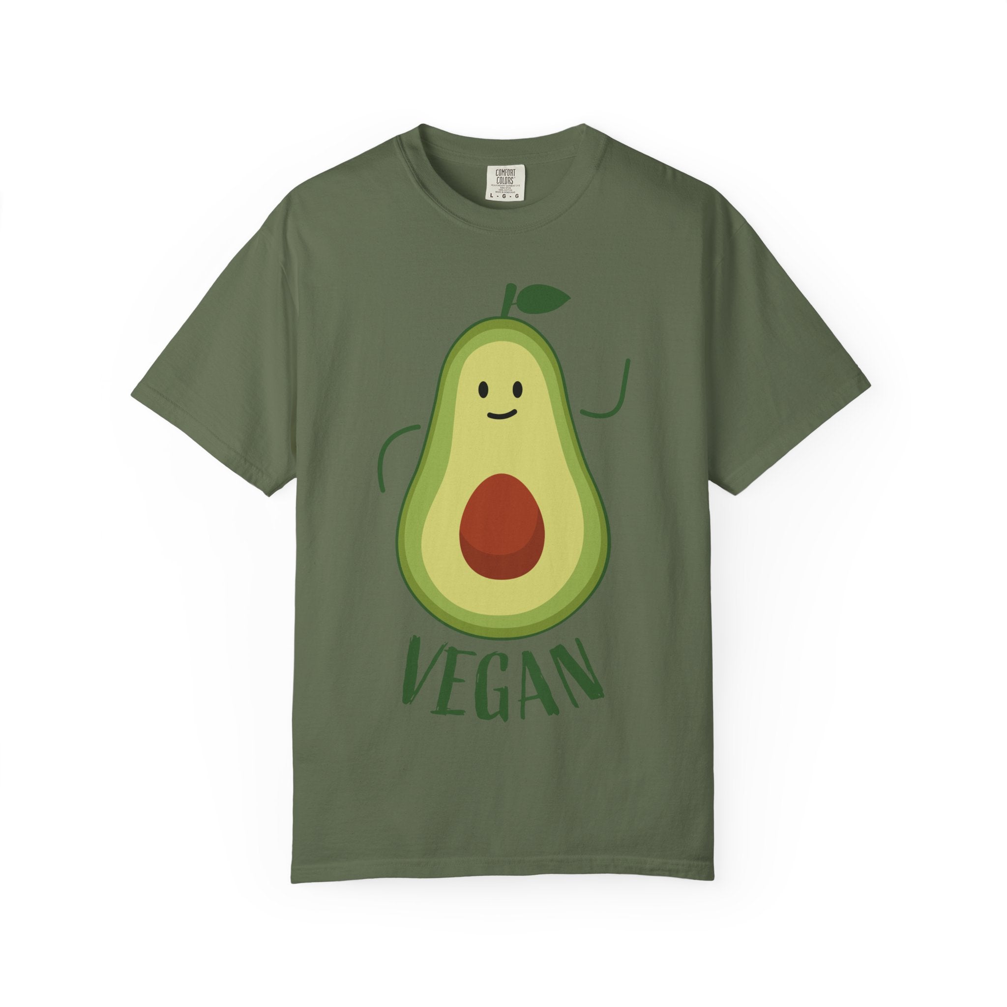 Avocado Anime Unisex T‑Shirt – Vegan Cotton, Relaxed Fit