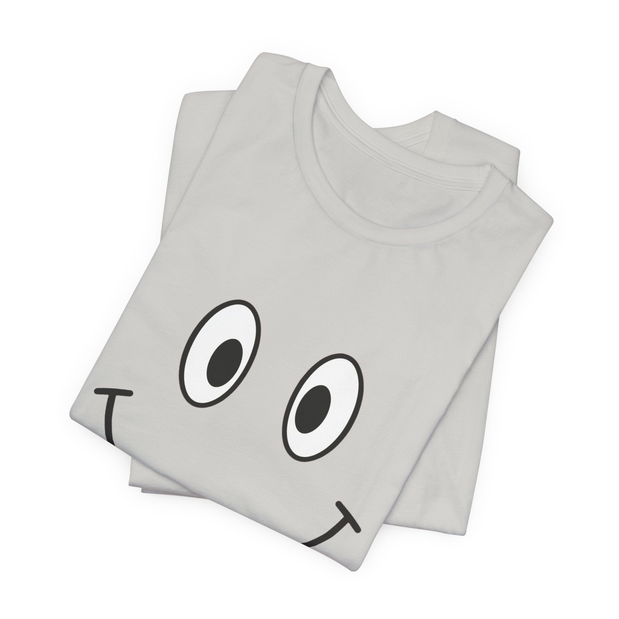 Unisex Jersey Short Sleeve Tee | Smile — a shirt that radiates positivity.